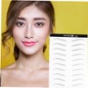 WOONEKY 2sheets Eyebrow Stickers Hair-like Simulation for Natural Look Easy