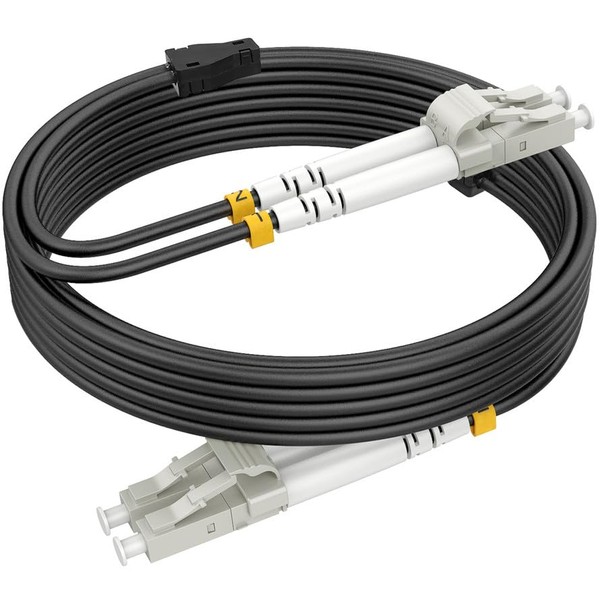 RamboCables 20 m Armoured Fibre Optic Cable OM3 LC to