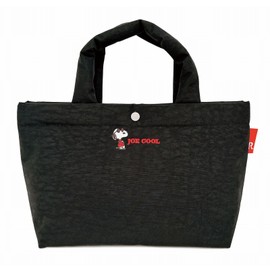 Route 8437 Women's Snoopy Tote Bag, Small, Freestanding, Lightweight, IP. Deli, Poly. Peanuts-0F, black (01 black)