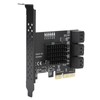 Expansion Card PCIE to 6Port SATA3.0 Hard Disk 6G PCIE3.0