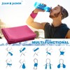 JUAN & JASMIN 2 Pack Cooling Towel (19.5"x15"), Soft Breathable