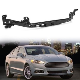 KUAFU Radiator Support Compatible with 2013-2016 Lincoln MKZ 2013-2017 Ford Fusion Replacement for FO1227103 DS7Z-8A284-A Upper Tie Bar Electrophoresis Steel Black