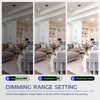ECOELER Dimmer Switch, Single Pole/3-Way LED Rocker Dimmer Light Switch