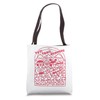Frost Stride Yeti Trail Runners Graphic Tote Bag