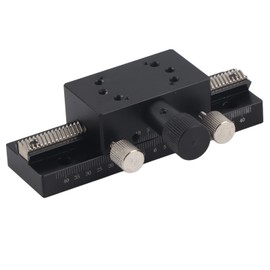 30 x 50mm Sliding Stage Linear Translation Manual Fine Tuning Trimming Platform SEMCIC‑100
