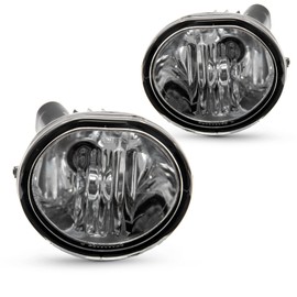 WEZEMLIGHT Fog Light Assembly Replacement For 2004-2010 Scion TC / 2003-2008 Toyota Matrix / 2003-2008 Pontiac Vibe With 9006 12V 55W Halogen Bulbs ​(Clear Lens)