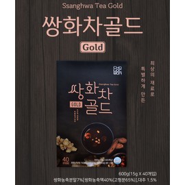 green garden Ssanghwa Tea Gold 40 sticks x 2 boxes, good for bronchial tubes and throat, good tea for coughs and colds / 기관지에 목에 좋은 쌍화차 골드 40스틱x2박스 기침에 감기에 좋은차