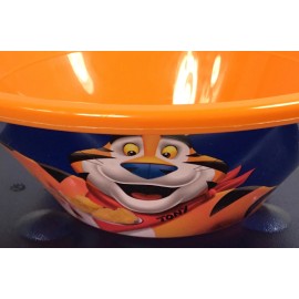 Kellogg Tony the Tiger Cereal bowl Advertising give away 2023 Frosted Flakes