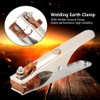 300A Electroplated Ground Clamp Copper Heavy Duty Arc Welding Earth