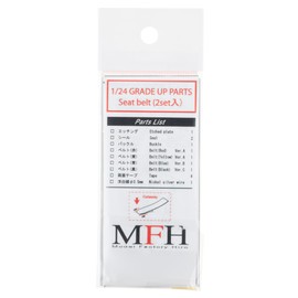 [Model Factory Hiro] P1034 1/24 Seat Belt Set Red