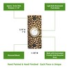 Waterwood Solid Brass Small Hammered Plate Doorbell in Antique Finish