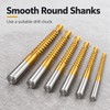 6-Piece HSS Twist Drill Bit Set, 3–8mm – High-Speed Steel