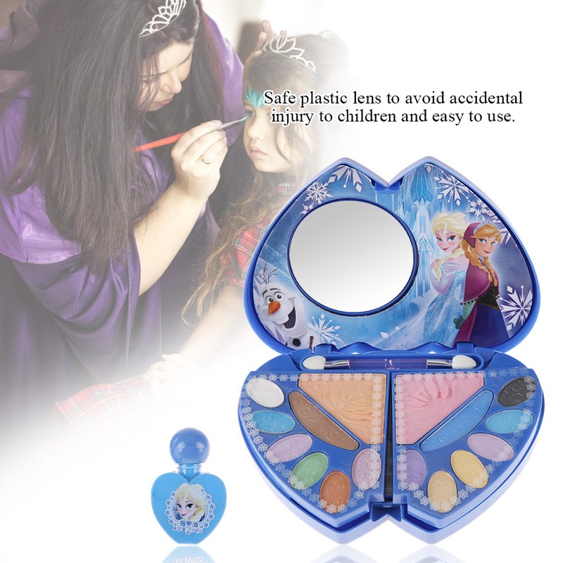 Toddler Cosmetics Toy Children Makeup Box Girls Pretend Play Cosmetics