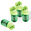 4Pack Cat Tire Valve Stem Caps Cute Cat Car Accessories