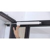 Touch 'n Hold Smooth Door Closer - Single Kit (White)