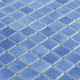 Glass Swimming Pool Mosaic Antonio Sky Blue Kitchen Back Wall Shower Screen Sauna