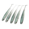 5Pcs Simulated Soft Fish Bait 3D Eyes Environmentally Friendly Silicone