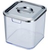 三宝 Industrial Condiment Clear (Lid: Silver), 8 cm, Relish, 50-Pack,