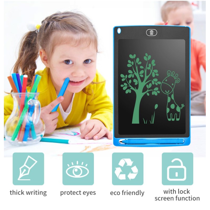 2 Pack Colorful LCD Writing Tablets & Doodle Boards, Electronic