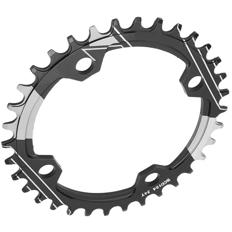 Lebycle 34T Mountain Bike Chain Wheel Rustproof Aluminum Alloy Positive