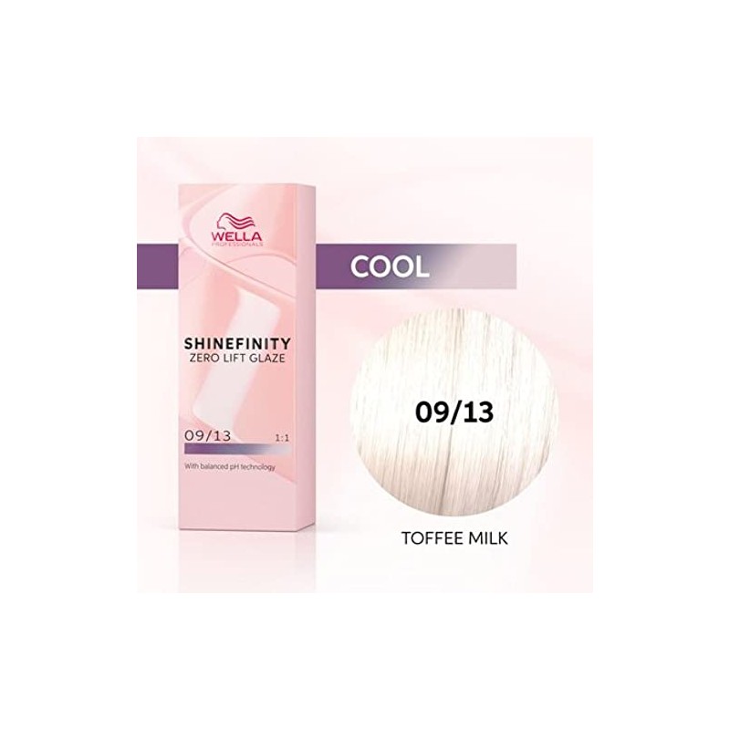 Wella Professionals Shinefinity 09/13 Cool Toffee Milk 60 ml Pack