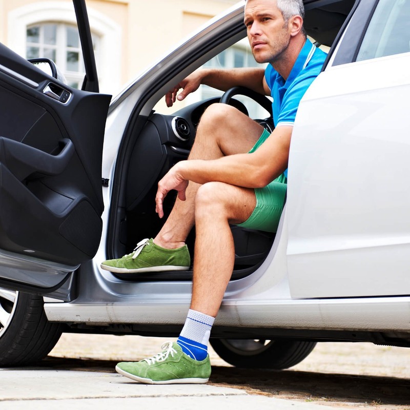 AchilloTrain Bauerfeind Hamstrings Active Bandage - 9.06" x 9.84", Natural