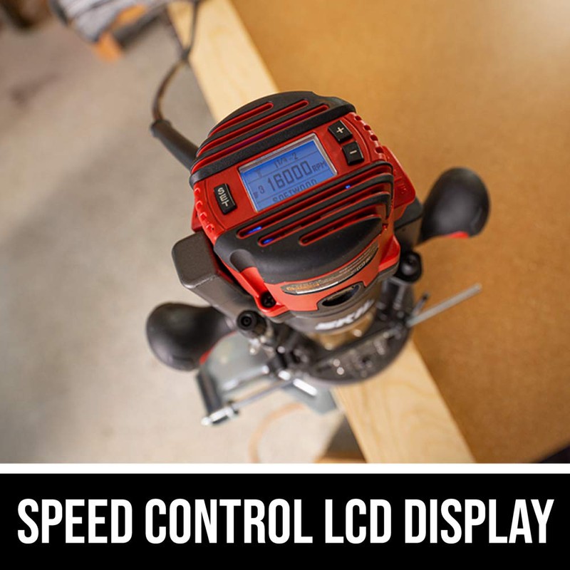 SKIL 14 Amp Plunge and Fixed Base Router Combo —