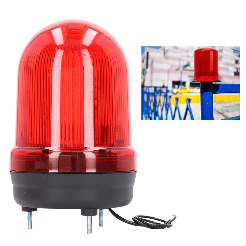 Industrial LED Rotating Strobe Mini Modes Adjustable Mute Emergency Light