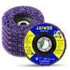 LAIWOO CSD Disc Grinding Disc, Purple Cleaning Disc Set, Coarse