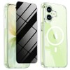 Funda Magnética Iphone Protector Pantalla Privacidad Amarillenta Prueba Golpes Transparente
