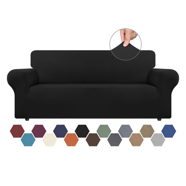 CWK Stretch Couch Covers for 3 Cushion Couch Sofa Spandex