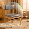 JJUNW 6 Pack Plastic Chair Covers, Stain Water and Kitty