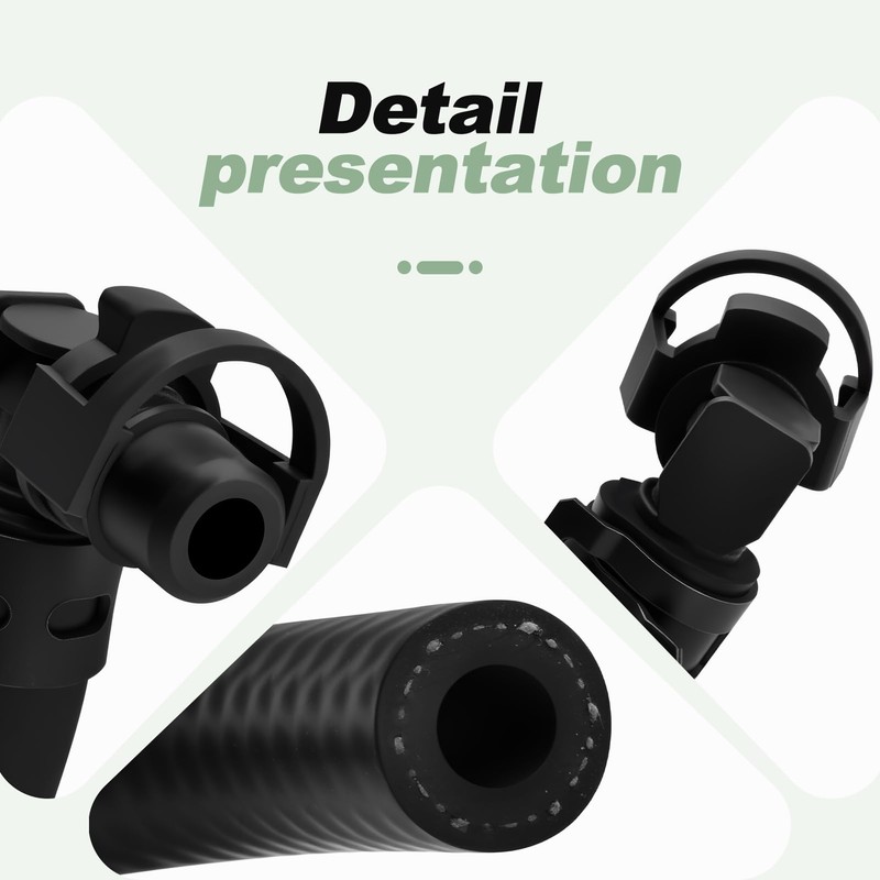 Engine Coolant Reservoir Air Bleed Hose Radiator Pipe Compatible with