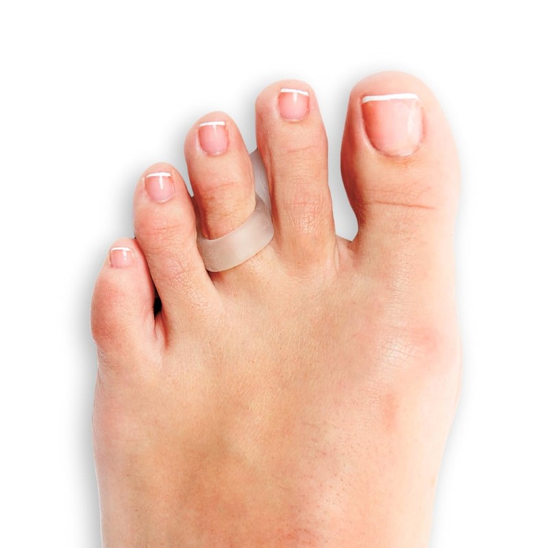 NatraCure Gel Hammer Toe Crest Pads (Left/Right) - 2 Pairs