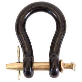 Koch Industries 4002553 Koch /M8178 Heat Treated Heavy Duty Straight Clevis, 7/8 in X 4-1/4 in L, 16000 Lb, Black