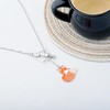 MAOFAED The Ancher and Fox Lariat Necklace for Fantasy Reader,