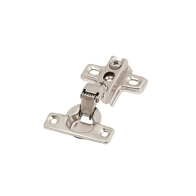 Hermex BIDI-95I, Juego de 2 bisagras bidimensionales ocultas para gabinetes,