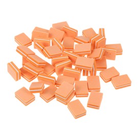 BIUDECO 50pcs Mini Sponge Nail Files and Buffers Durable Nail File Block for Professional Manicure and Pedicure Portable and Easy to Use for Home and Salon Applications