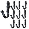 Rustic State Astor Wall Mount Cast Iron Hooks Coat Towel