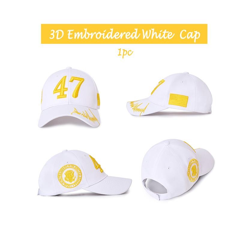 D.T M.A.G.A Hat - Baseball Cap with USA Flag, Slogan