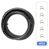 Fuel Line Hose 1/8" ID 20FT With 5PCS Clamps, High