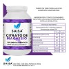 Citrato Magnesio 500 1000 Cápsulas Saisa Herbal Suplemento Alimenticio Anticalambres