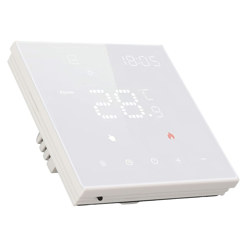 Smart Home Thermostat White Color Touch Digital Thermostat for Home