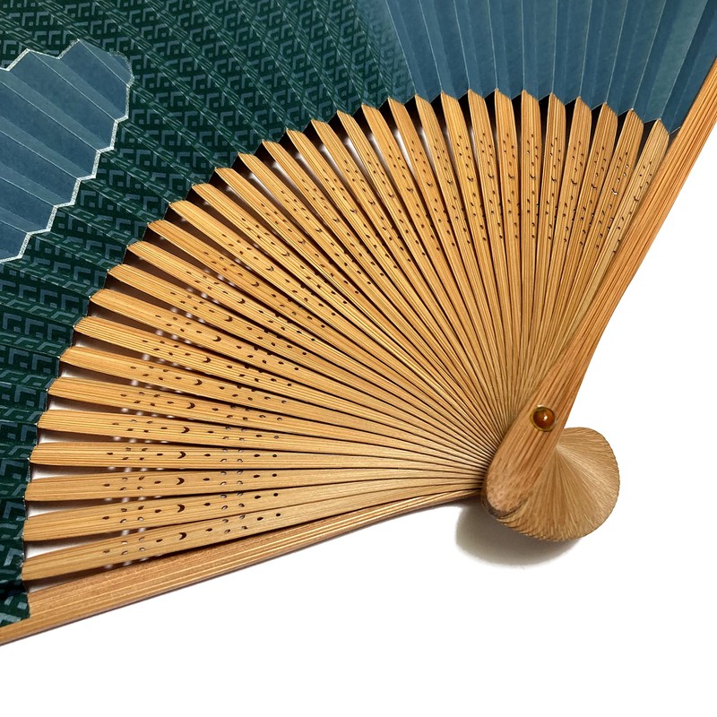 Hanakanzashi 81 Folding Fan, Men's, Men's, Fan Set, Includes Fan