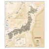 National Geographic Maps: Japan Executive Wall Map - Antique Style