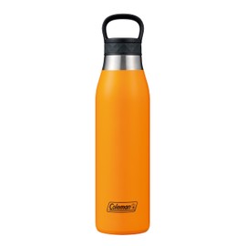 Coleman Double Stainless Steel Bottle, 590 (Orange), Water Bottle, Vacuum Insulated, Heat Insulated, w/Lid, Wide Mouth, Outdoor, Handle Included, Commuting to Work or School, Club Activities