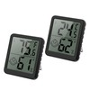 Digital Thermometer/Hygrometer, Outside Air Thermometer, Wireless, Indoor and Outdoor, High