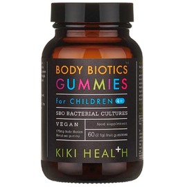 KIKI Health Body Biotics Gummies for Children, Probiotic Support, 175 mg, 60 Gummies