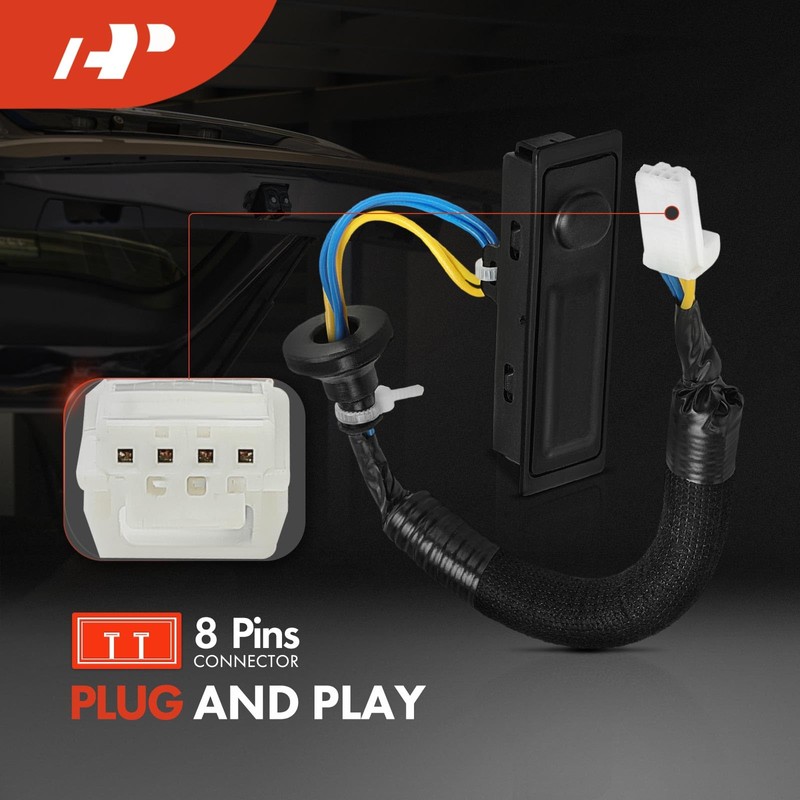 A-Premium Tailgate Handle Release Switch Compatible with Nissan Pathfinder 2013-2020,