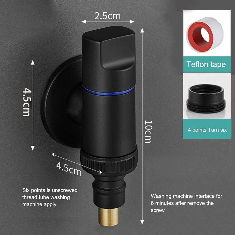 Washing Machine Basin Water Stop Valve, Automatic Water Stop Washing